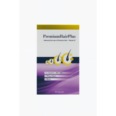 تركيبة PremiumHairPlus المتقدمة لنمو الشعر وتقويته (90 كبسولة)
