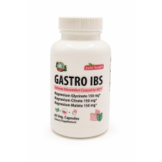 مكمل GASTRO IBS من بيور هيلث مع ثلاثي المغنيسيوم (60 كبسولة نباتية)