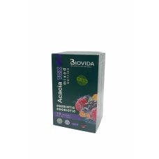 مشروب أكيشا توكس من Biovida بالبريبيوتيك والبروبيوتيك - بنكهة التوت المشكل (20 كيس)