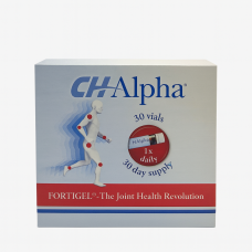 أمبولات CH-Alpha لصحة المفاصل مع كولاجين فورتي جل® (عبوة 30 يومًا)