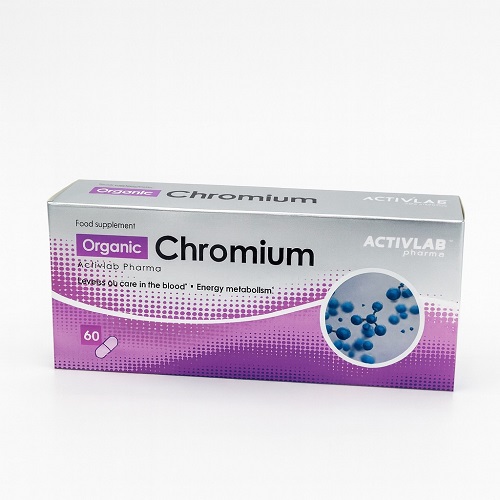 اكتف لاب فارما كروم عضوي - 60 كبسولة جيلاتينية