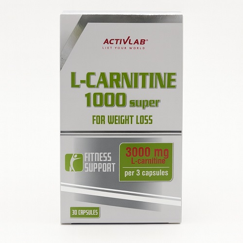 أكتيف لاب - ال-كرنتين 1000ملغ 30 كبسولة