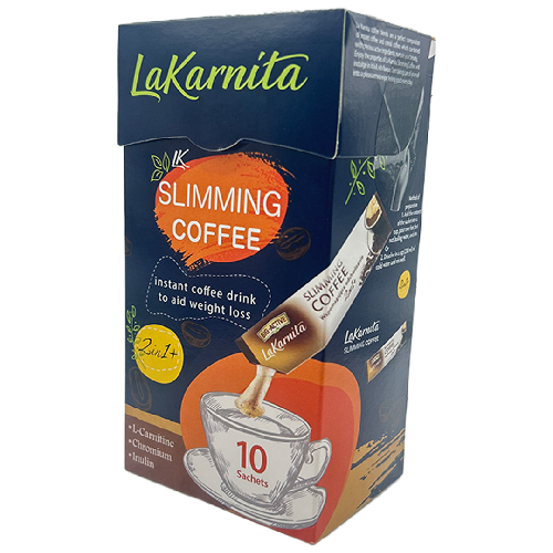 قهوة لاكارنيتا للتنحيف مع إل-كارنتين والكروميوم (10 أكياس)